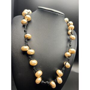J.Crew Knotted Pearl Necklace